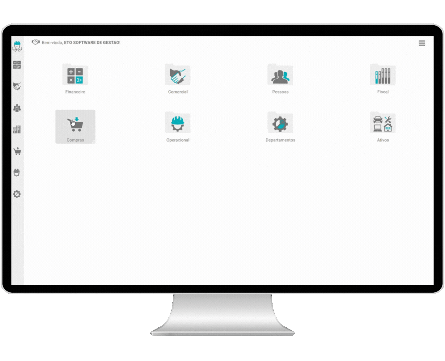 ETO ERP em múltiplos dispositivos
